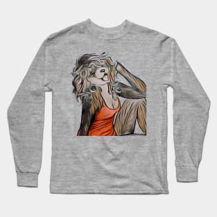 Ferret Fawcett Long Sleeve T-Shirt